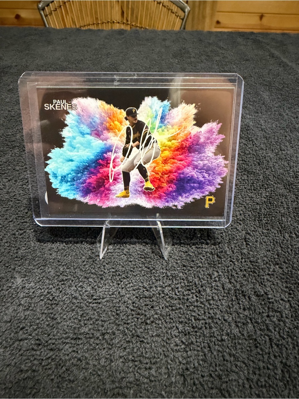 Paul Skenes Custom Blast Card